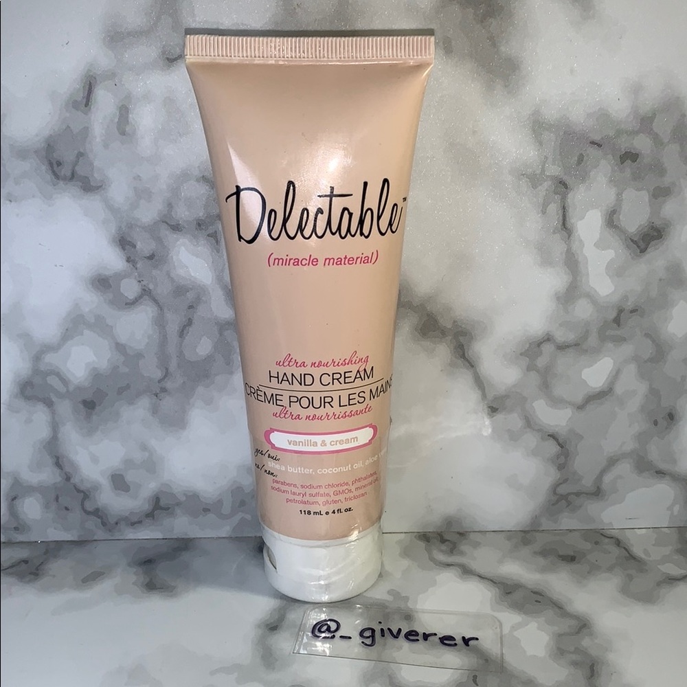 Delectable Vanilla & Cream Hand Cream